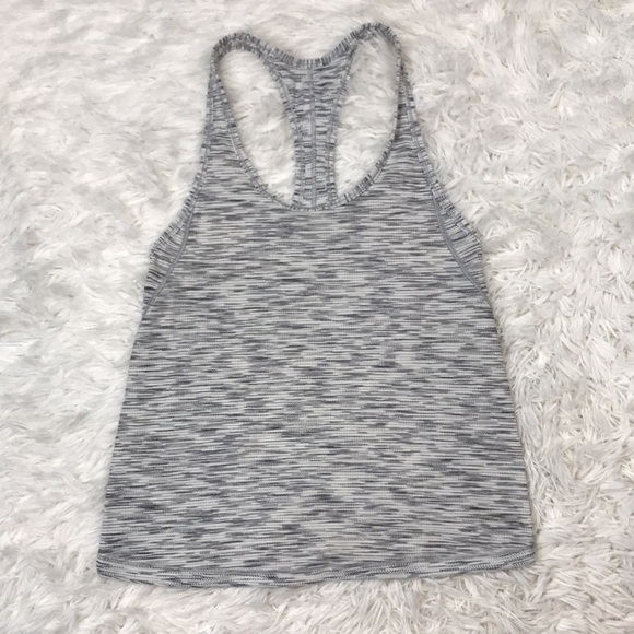 Lululemon Train Times Tank Tiger Space Dye Black - Picture 4 of 9